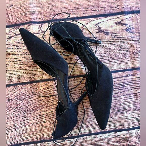 Topshop Pointy Toe, Ankle Strap Heels Size‎ 40 - Picture 8 of 9